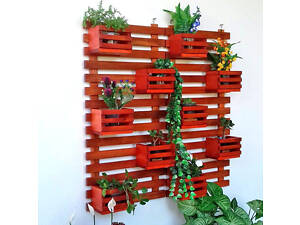 Полиця настінна для квітів 'Сантус 2' капучино