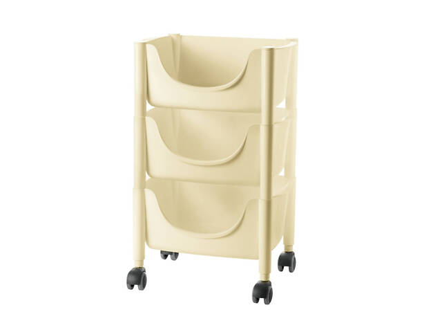 Полку пластикова Guzzini Kitchen Active Design 22650579 69х44,5х30,5 см бежева - Фото 1