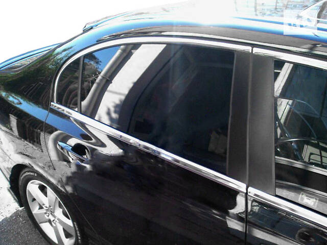 Полная окантовка стекол (12 шт, нерж.) для Honda Civic Sedan VIII 2006-2011 гг