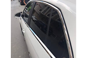 Повна окантовка стекол (нерж) для Volkswagen Jetta 2006-2011рр.