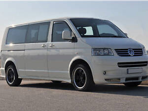 Полная окантовка стекол (14 шт, нерж) 2 боковых двери, Длинная база для Volkswagen T6
