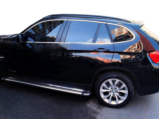 Полная окантовка стекол (нерж.) 12 шт. для BMW X1 E-84 2009-2015 гг - Фото 1