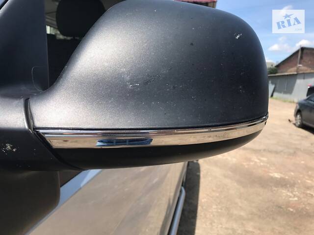 Полоски на зеркала (2 шт, нерж) для Volkswagen Amarok 2010-2022 гг - Фото 1