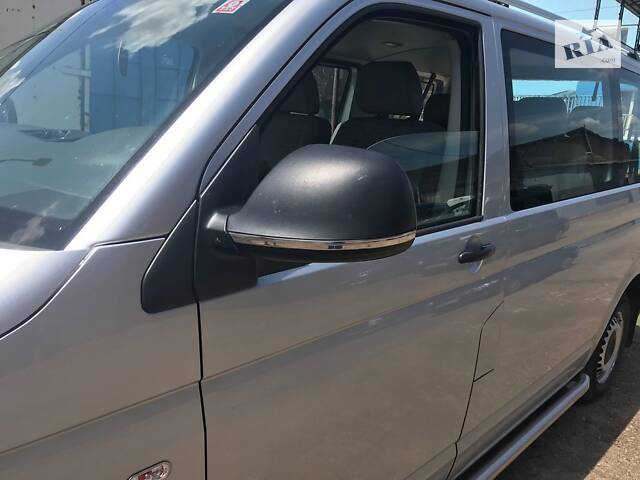 Полоски на зеркала (2 шт, нерж) для Volkswagen Amarok 2010-2022 гг - Фото 3