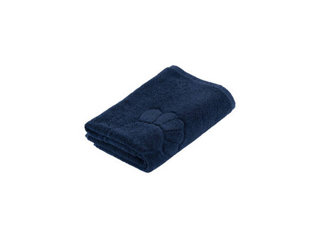 Рушник Ardesto для ніг махровий Benefit 100% бавовна темно-синій 50х70 см (ART2457DB) - Фото 3