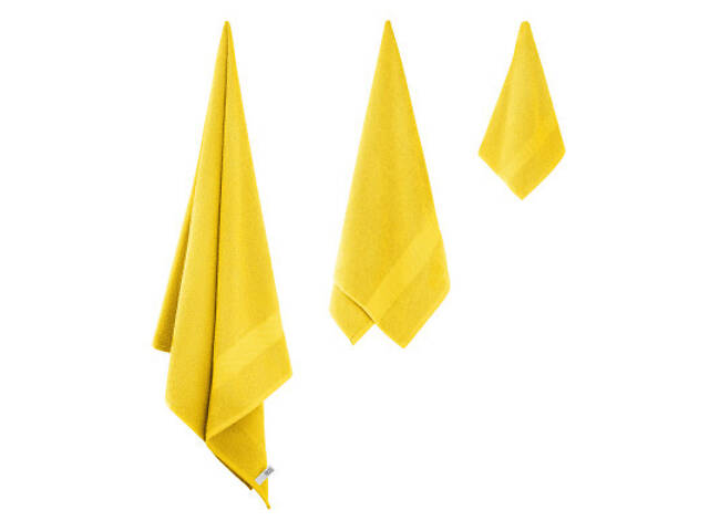 Рушник Ardesto Essence 100% бавовна, жовтий 50х90 см (ART2250YE) - Фото 5