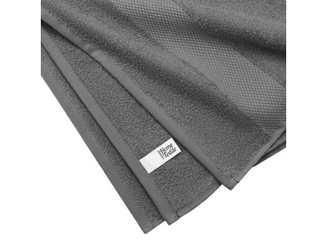 Рушник Ardesto Essence 100% бавовна, сірий темний 70х140 см (ART2270DG) - Фото 3