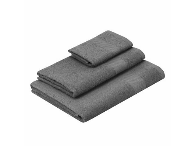 Рушник Ardesto Essence 100% бавовна, сірий темний 70х140 см (ART2270DG) - Фото 4