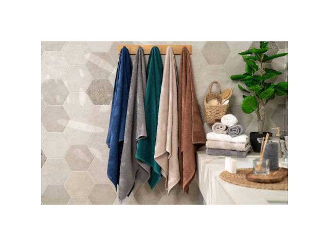 Рушник Ardesto махровий Benefit 100% бавовна айворі 70х140 см (ART2470IV) - Фото 9