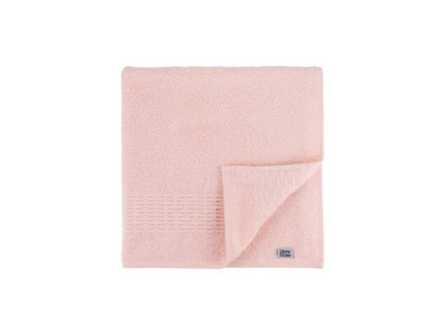 Рушник Ardesto набір махрових Lotus 2 шт 50х90 см індиго, 70х140см, 100% бавовна, пудра (ART2357PW) - Фото 3