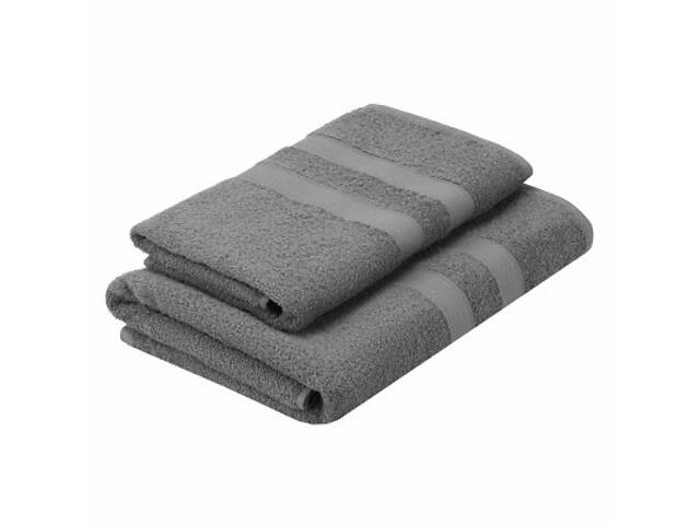 Рушник Ardesto набір махрових Splendid 50х90 см, 70х140 см, 2шт, 100% бавовна, сірий (ART2359GR) - Фото 2