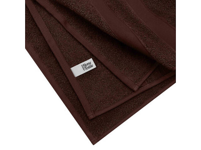 Рушник Ardesto Splendid 100% бавовна, коричневий 70х140 см (ART2370BR) - Фото 3