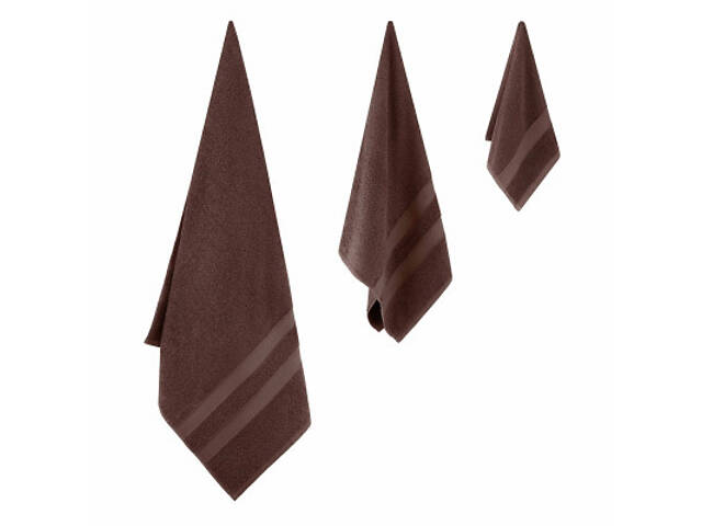 Рушник Ardesto Splendid 100% бавовна, коричневий 70х140 см (ART2370BR) - Фото 5