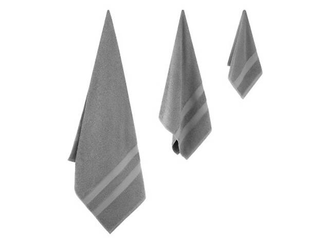 Полотенце Ardesto Splendid 100% хлопок, серый 50х90 см (ART2350GR) - Фото 5