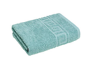 Полотенце Home Line махровое бордюрное (бирюзовое) 400 гр/м2, 50х90 см (179748)