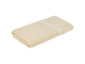 Полотенце Home Line махровое бордюрное (кремовое) 400 гр/м2, 50х90 см (181814)