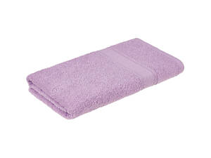 Полотенце Home Line махровое бордюрное (сиреневое) 400 гр/м2, 50х90 см (181819)