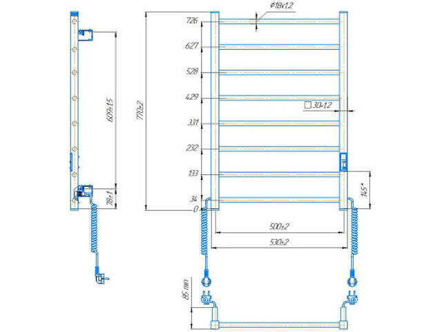 Рушникосушарка Hygge Family Leeds (6.1.0802.06.WM) - Фото 5