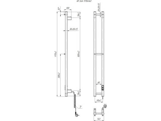Рушникосушарка Hygge Family Slim (3.164.045797.WM) - Фото 4