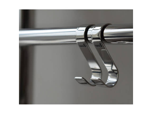 Полотенцесушитель MARIO Гачок 28х60мм S-подібний (3.0.0100.0.P) - Фото 2