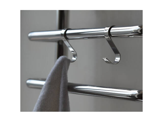 Полотенцесушитель MARIO Гачок 28х60мм S-подібний (3.0.0100.0.P) - Фото 3