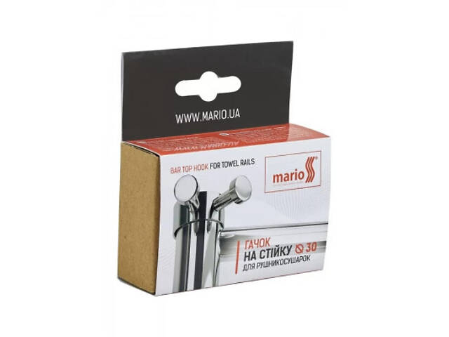 Полотенцесушитель MARIO Гачок на стійку, діаметр 30мм (3.0.0500.0.P) - Фото 4