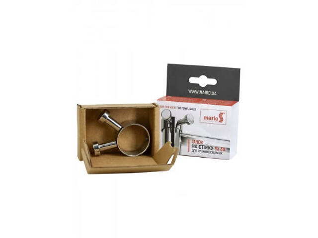Полотенцесушитель MARIO Гачок на стійку, діаметр 30мм (3.0.0500.0.P) - Фото 5