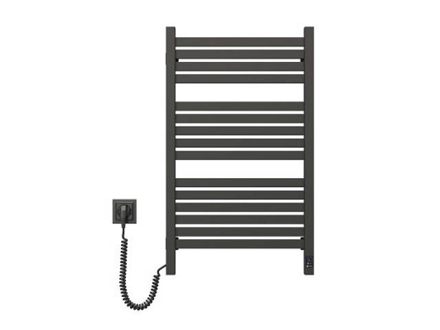 Полотенцесушитель Navin Авангард Х, 800х480, Wi-Fi, чорний муар, лівобічна (12-272155-4880) - Фото 7
