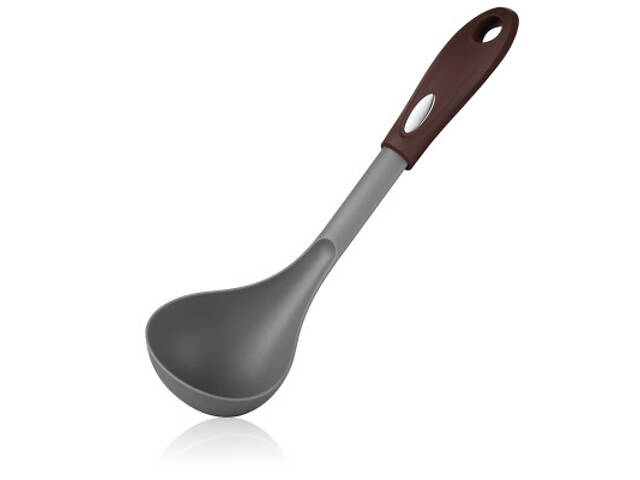 Половник Ardesto Gemini, 32.2см, нейлон, сіро-коричневий (AR2138PG) - Фото 4