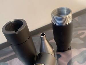 Полупламегаситель разборной 7.62 (M14x1L) для АК-74,АКС-74,АК-74М черный