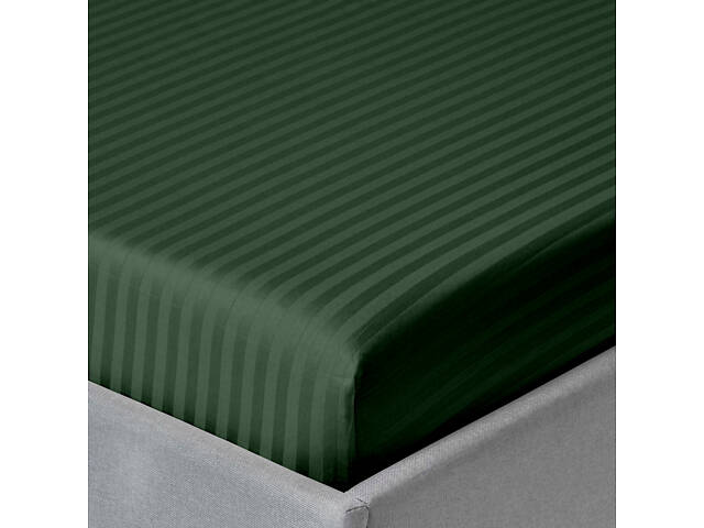 Напівторний постільний комплект сатин FOREST Cosas Зелений 160х220 см - Фото 7