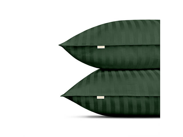 Напівторний постільний комплект сатин FOREST Cosas Зелений 160х220 см - Фото 4