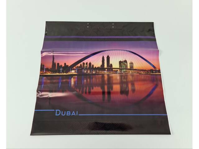 Поліетиленовий пакет з пластиковою ручкою'Дубаї' без ручки (10 шт) - Фото 3