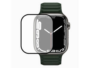 Полимерная пленка 3D (full glue) (тех.пак) для Apple Watch Ultra 1/2/3 49mm Черный