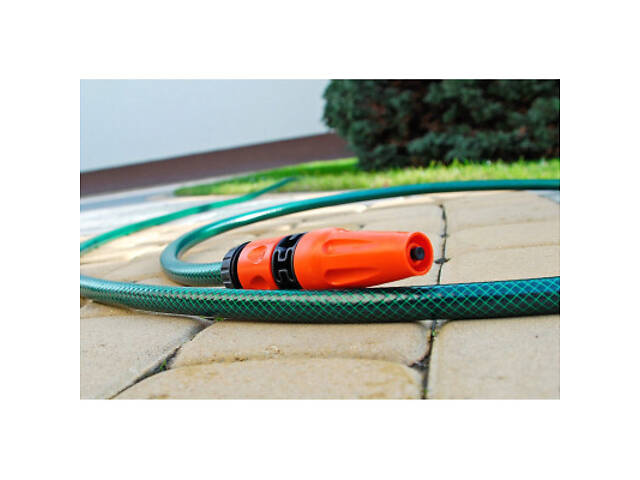 Поливний шланг Cellfast набір ECONOMIC, 3/4', 20м, 3 шари, зрошувач, комплект для підключення (10-102) - Фото 3