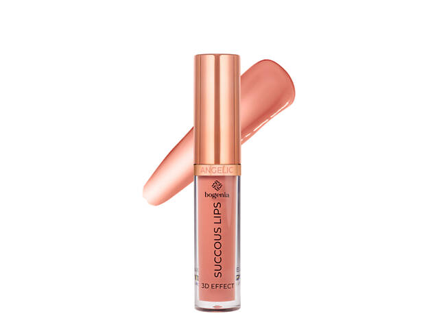 Помада для губ жидкая Bogenia Angelic 3D Effect с витамином E BG711, 010 Dreaming