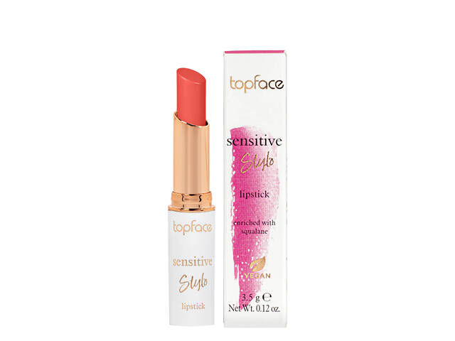 Помада для губ матовая TopFace Sensitive Stylo PT157 № 009 Lucky Coral
