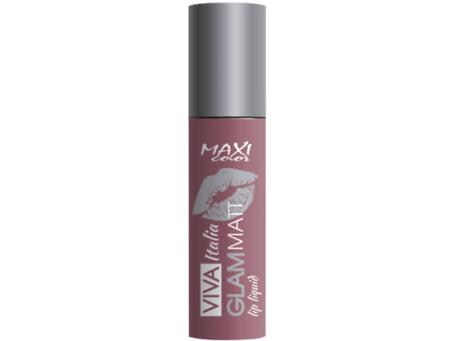 Помада для губ Maxi Color Viva Italia Glam Matt Lip Liquid 09 (4823097114766) - Фото 1