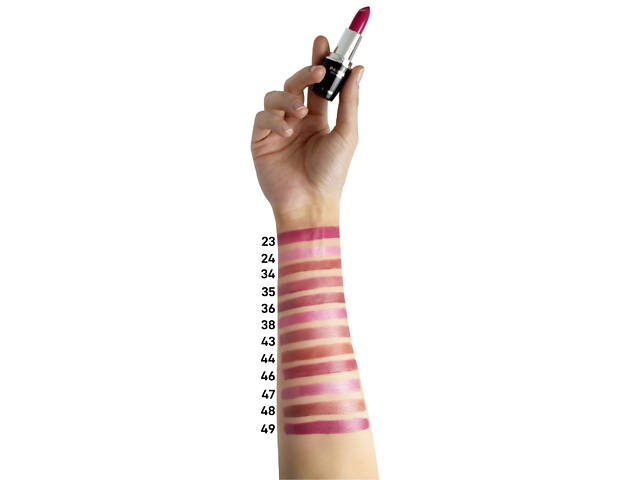 Помада для губ Parisa Cosmetics Perfect Color Lipstick L-03 № 09м Малиновый - Фото 3