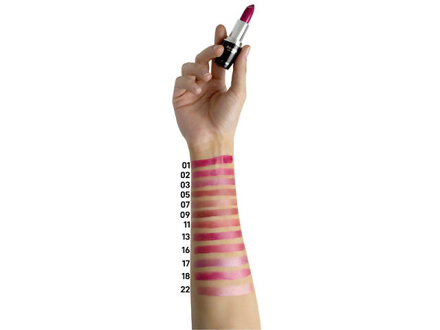 Помада для губ Parisa Cosmetics Perfect Color Lipstick L-03 № 09м Малиновый - Фото 4