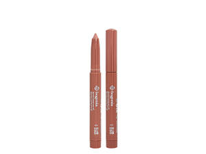 Помада-карандаш для губ водостойкая Bogenia Velvet Waterproof Matte BG730, 003 Brown Melon Бежевая