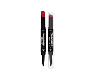 Помада матовая с карандашом для губ 2 в 1 Revuelle Lip Contour Kit тон 01 Красный, 1,8 + 0,2 г