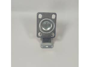 Помаранчеве колесо поворотне на підшипниках з блокуванням