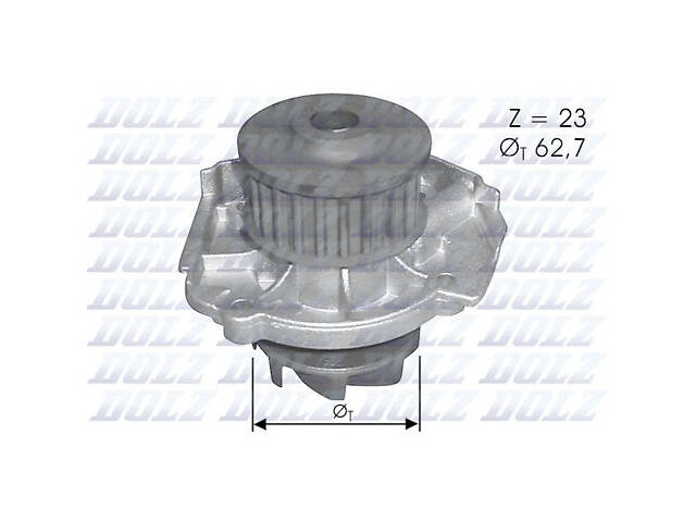 Помпа системы охлаждения 1.4T-Jet 16V, 1.4Bifuel 16V, 1.4MPI 16V, 1.4MPI Turbo 16V, 1.4MultiAIR Turb S319 Fiat Doblo 09-