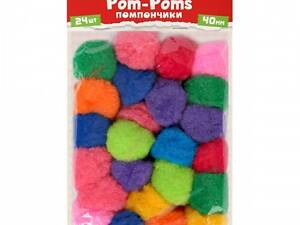 Помпони Santi 954670 40 мм 24 шт/уп