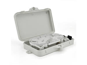 PON — box 4-канальний, термоусадка, ключі, стяжки, кріплення на стіну, Q50