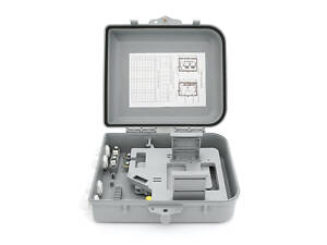 PON — box Merlion ML-OP-S231-SC 24-канальний, SC Simplex adapter, матеріал ABS/PP, IP65
