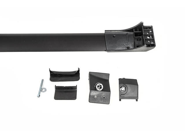 Поперечены на рейлинги без ключа Flybar (2 шт) Черный для Citroen Berlingo 1996-2008 гг - Фото 3