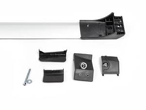 Поперечены на рейлинги без ключа Flybar V1 (2 шт) Серый для Citroen Berlingo 2008-2018 гг