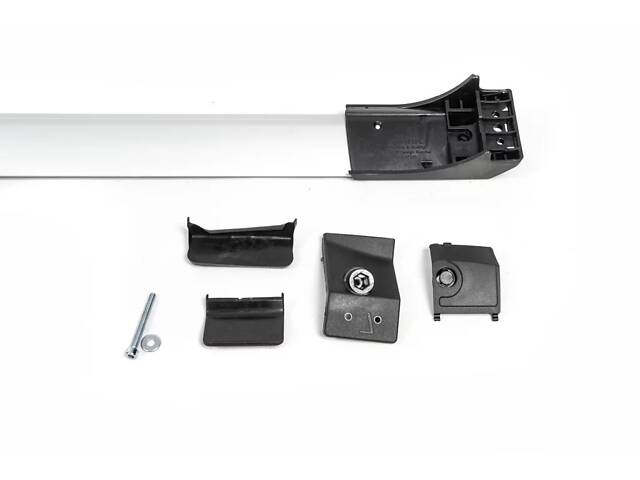 Поперечены на рейлинги без ключа Flybar V1 (2 шт) Серый для BMW X5 E-53 1999-2006 гг - Фото 14